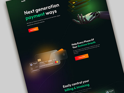Landing Page Design UI & UX by Packaging_hub on Dribbble