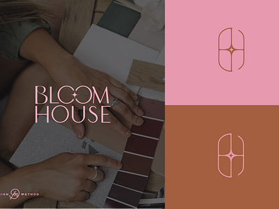 Bloom House - Playful Luxury bh bh logo bloom bloomhouse branding fun branding highend house logo luxury branding minimal playful branding