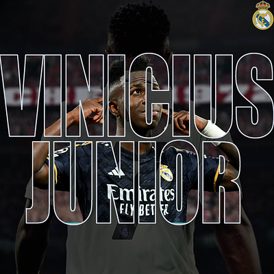 Vinicius Junior poster design graphic design