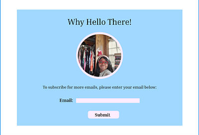 Email Sign-Up Form dailyui graphic design ui web design