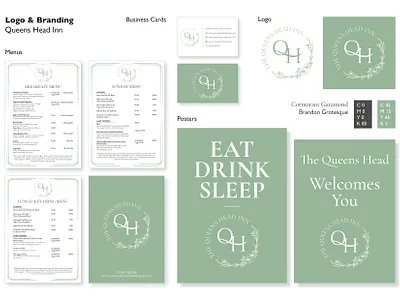 Logo & Branding branding business cards design logo menu posters