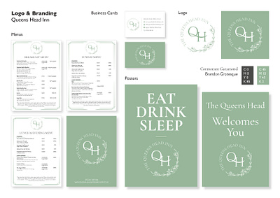 Logo & Branding branding business cards design logo menu posters