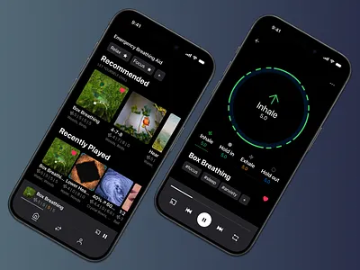 Mental health awarness app mental health mobile app product design ui ux design