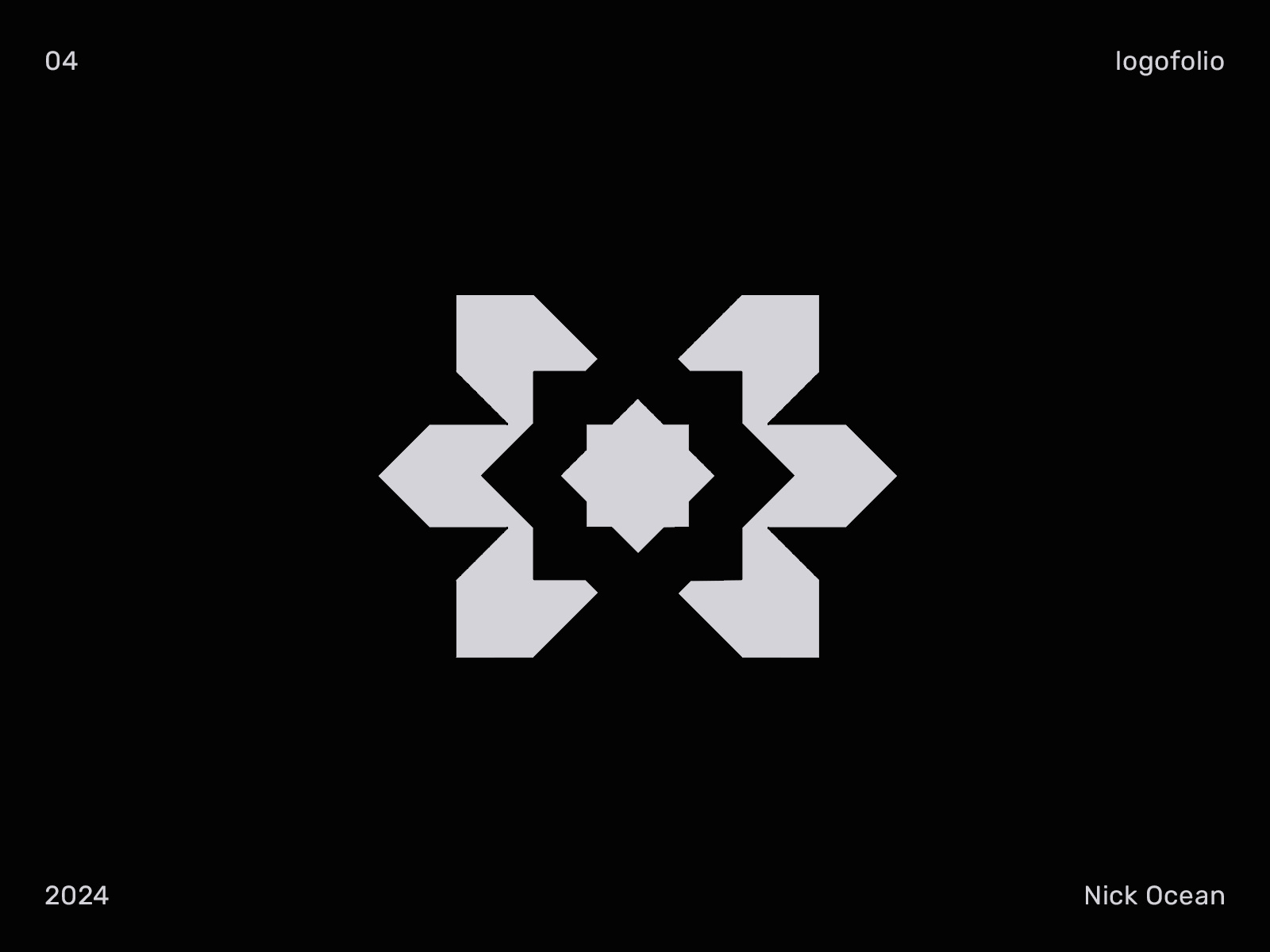 Logomark #004 (Dark version) abstract abstract logo branding brandmark geometric logo graphic design identity logo logo design logo designer logo icon logo inspiration logo mark logodesign logoinspiration logomark mark modern logo symbol vector