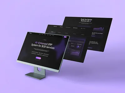 NxGen - ERP System Ui Design branding business corporate creative design digital erp graphic landing page modern professional ui web ui website