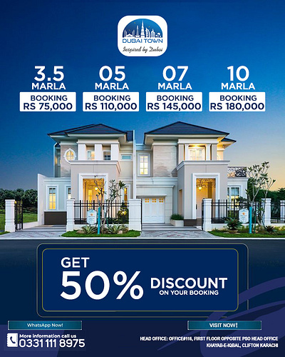 Real Estate Social Media Post Design #02 ads post branding creative design graphic design illustration logo modern real estate posts social media social media posts