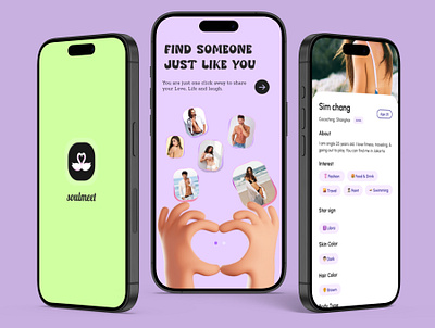 Dating mobile app 2024 dating app ios app mobile app mobile ui modern app neelpari online chat app saloni tinder app ui ux