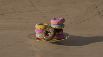 Classic Blender Guru Donut