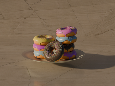 Classic Blender Guru Donut