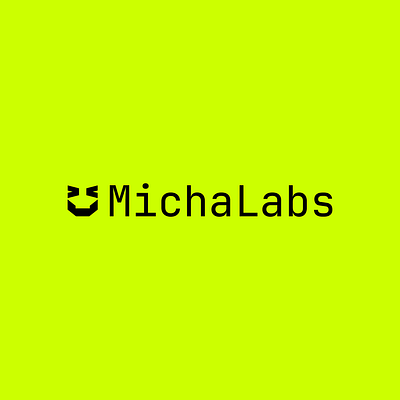 MichaLabs branding design graphic design logo logodesign minimal