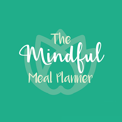 The mindful Meal Planner branding ui visual design