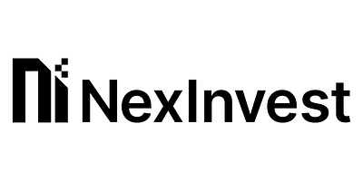 NexInvest Logo branding design graphic design illustration logo logo design modern tech logo ui vector