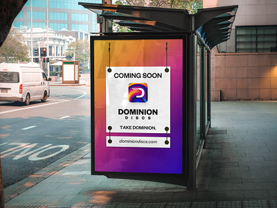 Dominion Discs Poster branding dominion discs