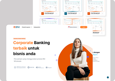 Corporate Landing Page