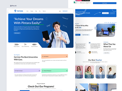 Pintara.id Website - E-Learning Website app apps design e learning education ui uiux ux website