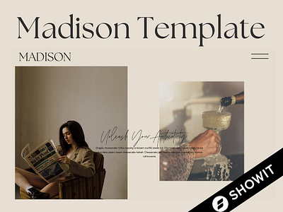 Showit Website Template Influencer blogger templates influencer templates landing page landing pages showit template template website website design website template