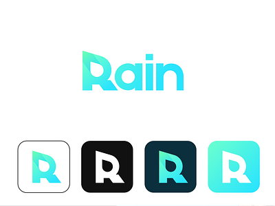 Rain blockchain brand branding crypto design drop elegant graphic design illustration letter logo logo design logo designer logodesign logodesigner logotype minimalism modern r rain