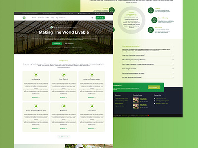 JS Green Media LTD - Landscaping Landing Page gradesing landing landing page design landscaping landscaping design landscaping website website