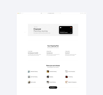 Sias - A Finance Planner Company aestheticdesign cleanlayout design digital finance finance dashboard finance management finance manager website finance website minimalisticdesign personal finance ui uidesign uiux ux uxdesign