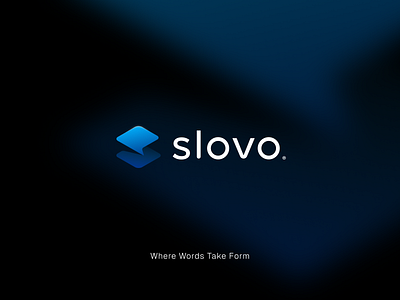 logo for slovo agency branding logo logotype type typography