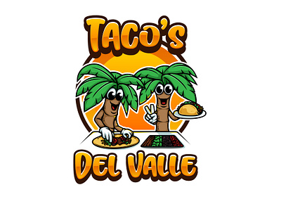 Design project - Taco's del valle 3d branding business cartoon design graphic design illustration isolated logo motion graphics ui vector white