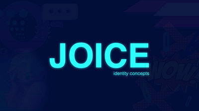 Joice brand identity for Vodafone Ukraine brand identity branding concept design illustration logo design vector vodafone