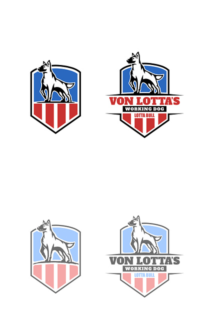 Design project - Von lotta's working dog 3d branding business cartoon design graphic design illustration isolated logo motion graphics ui vector white