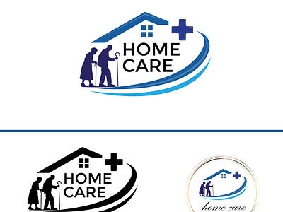 homecare logos https://www.freepik.com/author/artistmeem branding business care homecare logo medical seniorcare