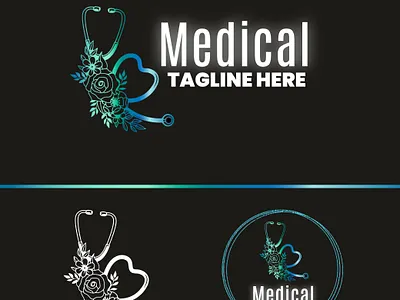 Medical, Health care logo branding doctor graphic design healh logo health logo medical medical logo otoscope stethoscope