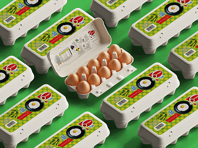 Options Eggs - Packaging branding graphic design illustration packaging