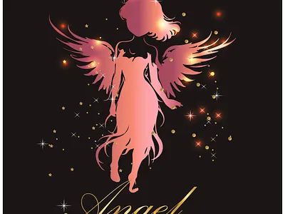 Angel vectors angel branding graphic logo vector wings
