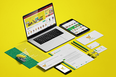 Stash Grocery - Branding booklet branding company profile design graphic design illustration logo social media vector