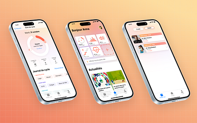 UI Design - Mobile app health figma graphic design mobile app ui