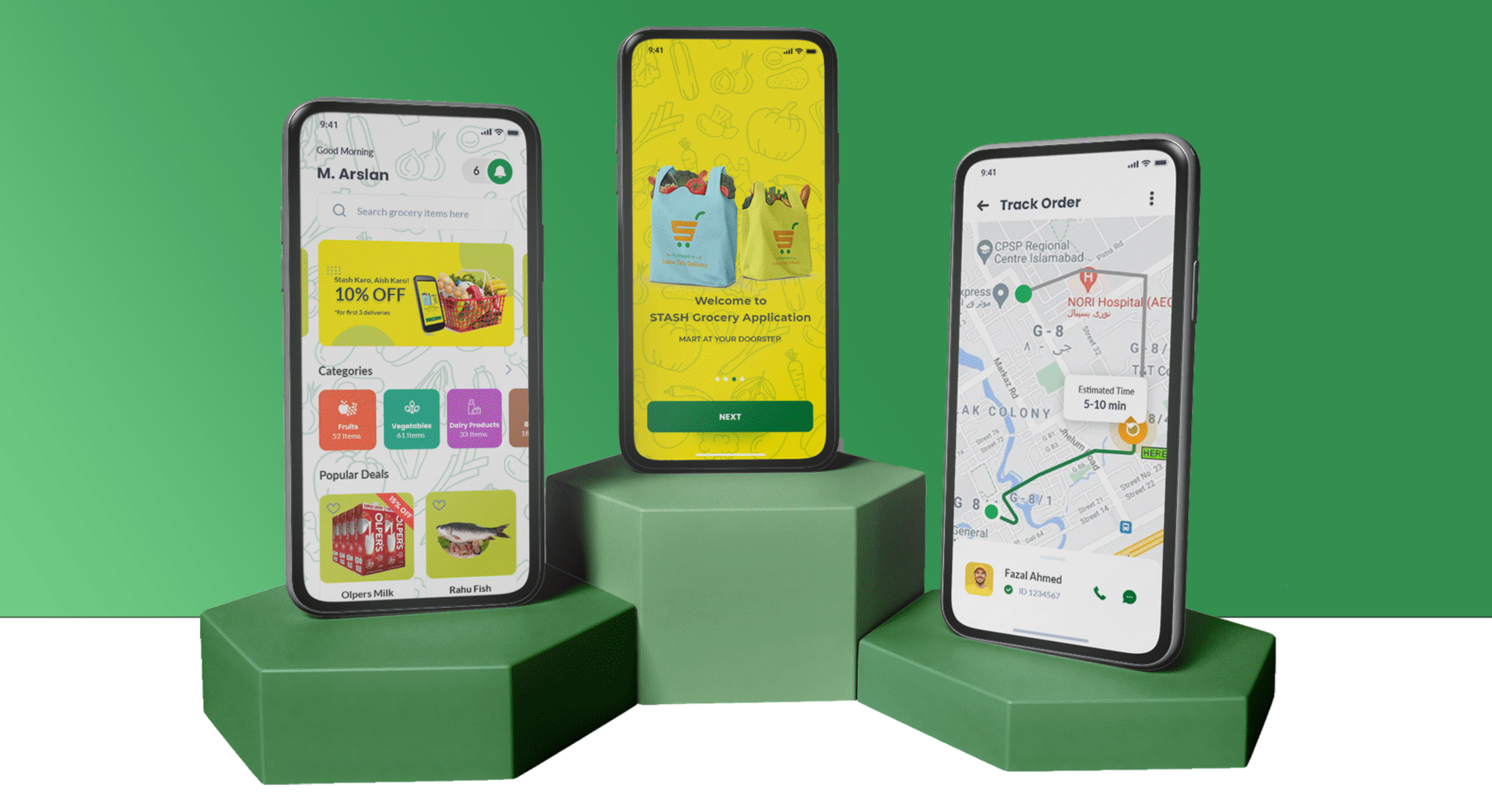 Stash Grocery App - UI/UX Design app design mobile app ui design uiux design ux design