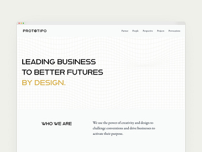 Prototipo.io website design agency b2b figma graphic design responsive design squarespace visual design website design