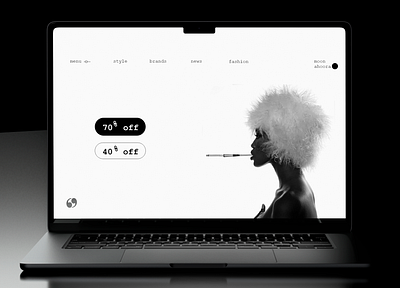 Moon Shop graphic design ui web design