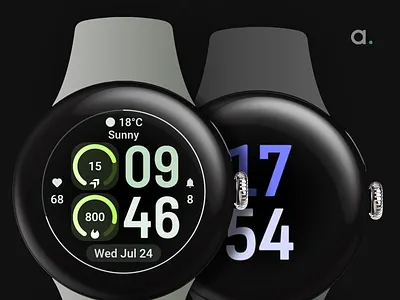 Main Goals Watch Face amoledwatchfaces design galaxy watch7 google play pixel watch 3 watch face watch face format 2 wear os wear os 5