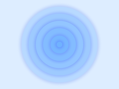 circle blue circle color graphic illusion layer shape