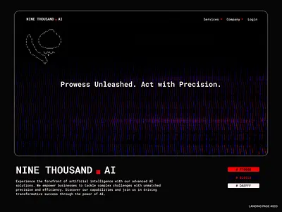 Landing Page : #003 dailyui logo ui