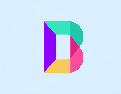 B Letter mark logo ai b b logo bold brand identity branding colorful creative identity letter b lettermark letters logo logos minimal modern monogram simple