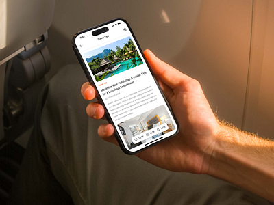 Travel Tips - INAP Hotel Booking UI KIT app article article page design hotel hotel booking hotel booking ui kit mobile mobile app staycation travel travel tips ui ui design ui kit