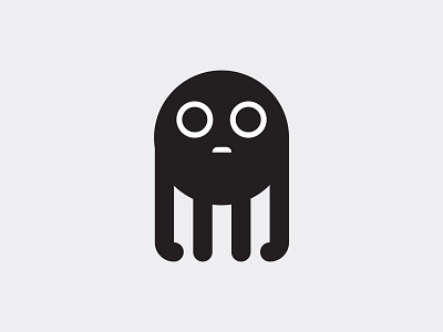 Blob alien black branding character design digital editorial eye fun icon illustration indonesia logo logogram mascot minimal play toy ui vector