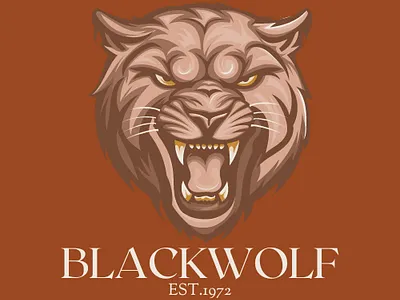 blackwolf picture branding graphic design logo