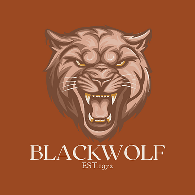 blackwolf picture branding graphic design logo