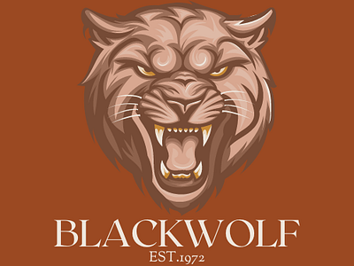 blackwolf picture branding graphic design logo