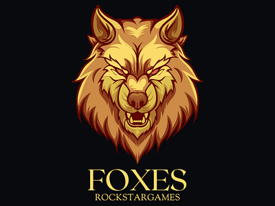 foxes branding graphic design logo