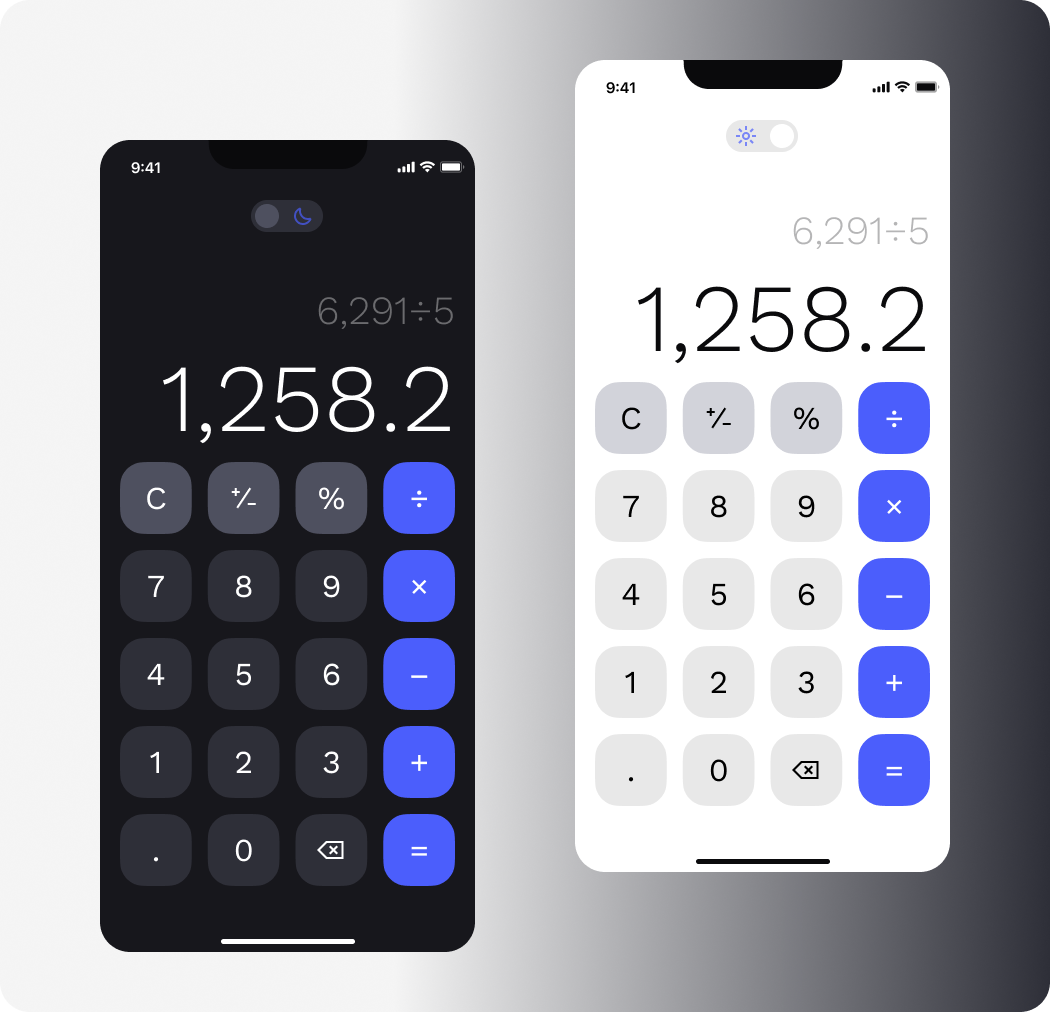 Calculator app by Sami Mahmud on Dribbble