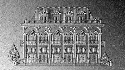 Modern classic house Relief 002 architect