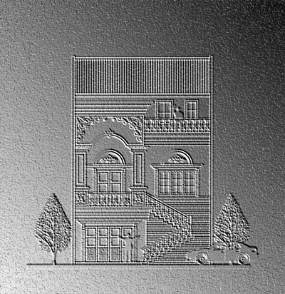 Modern classic house Relief 005 architect