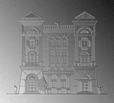 Modern classic house Relief 006 architect